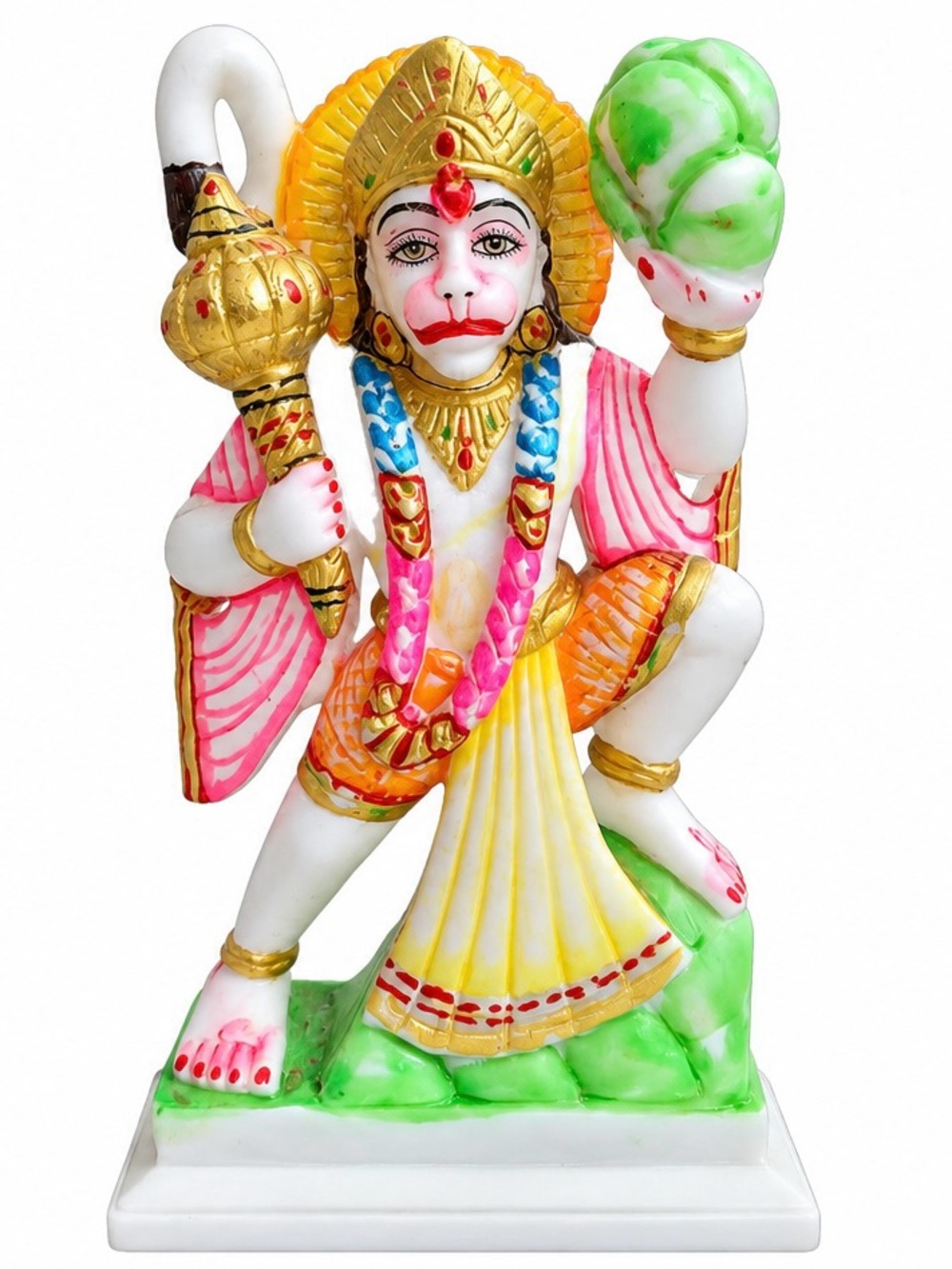 Lord Hanuman Marble Sculpture